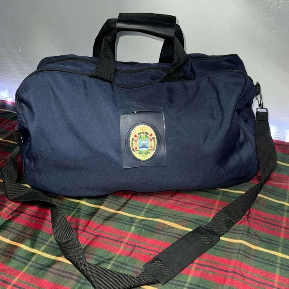 Vintage US naval Academy, duffel bag and messenger bag luggage new